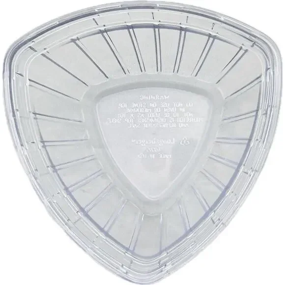 Longaberger Fiesta Chip & Dip Basket Set with Lidded Protectors 2008 Triangles - Picture 6 of 16